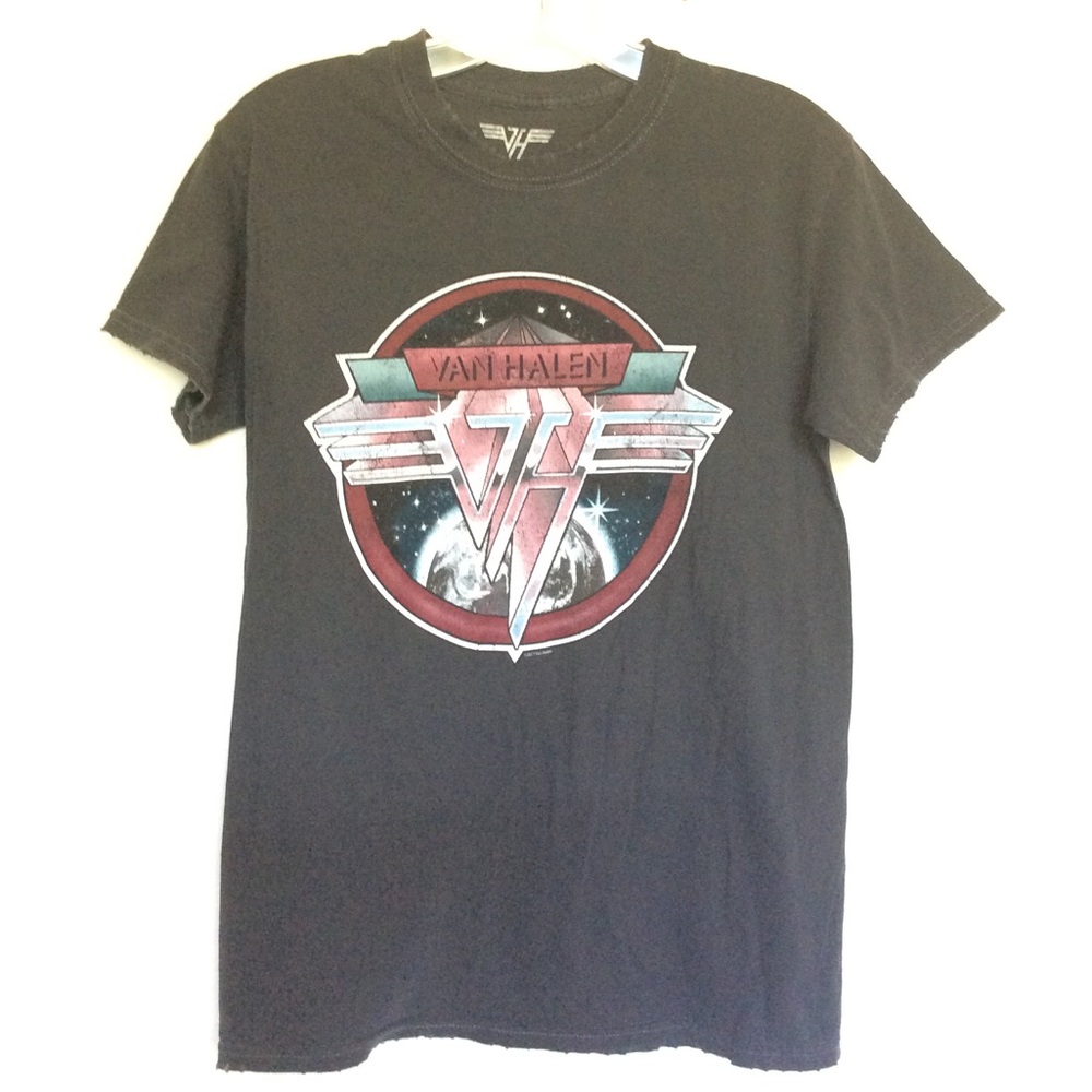 Van Halen Vintage Destroyed Band T Shirt